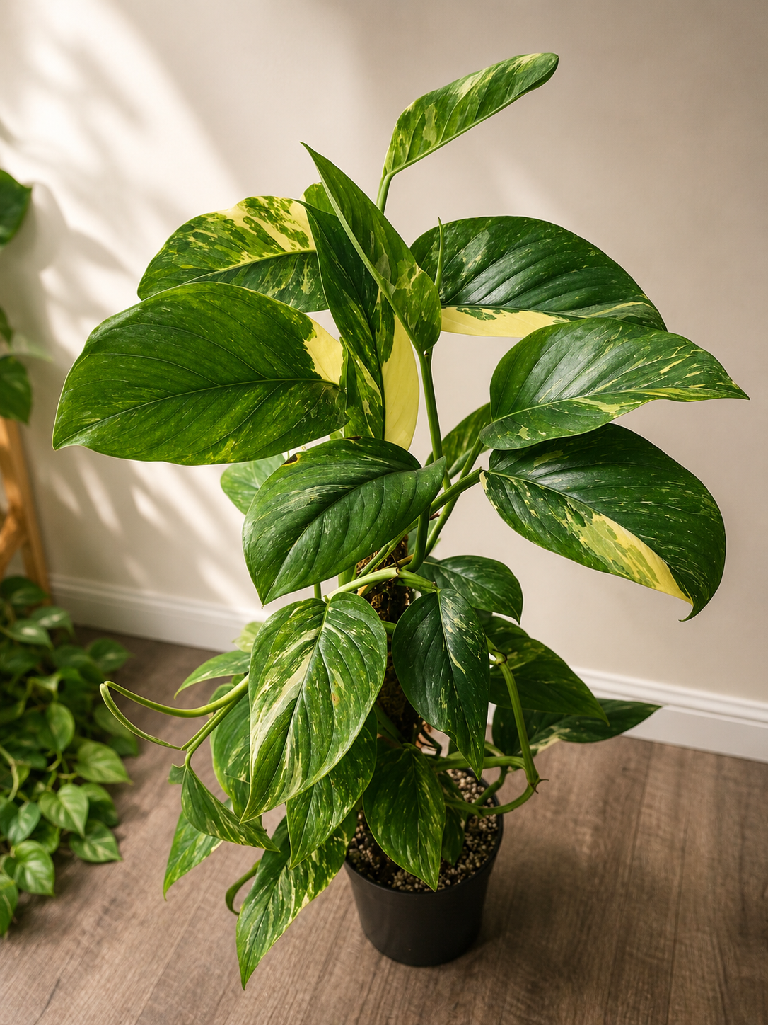 Rare Monstera Lechleriana Variegated